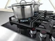Варочная поверхность Gorenje GKTW642SYB/газ на стекле/ электроподжиг/таймер/ чугунная решетка/конфорка Wok/газконтроль/черная (GKTW642SYB) - изображение 3
