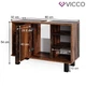 Тумба до ванної 80x54 Vicco Fynn, вінтаж - зображення 4
