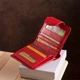 Женский кожаный бумажник ST Leather 9,5х11 см 000158632 - изображение 9