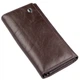 Жіночий гаманець-візитниця ST Leather 18878 Коричневий - зображення 1