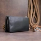 Комфортний та місткий чорний клатч для документів ST Leather з натуральної шкіри (bg192fash46) - зображення 12