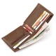 Мужской кожаный кошелек (ST-1) ST Leather 11,5х9х2,5 см 000154891 - изображение 4