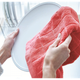 Серветка Tupperware для сушіння посуду 2 шт. коралова та блакитна - зображення 2