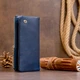 Женский кожаный кошелек 18,5х9х1,5 см ST Leather Темно-синий (2000001556658) - изображение 6