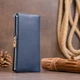 Женский кожаный кошелек 18,5х9х1,5 см ST Leather Темно-синий (2000001556658) - изображение 9