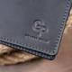 Портмоне на одно отделение в матовой коже GRANDE PELLE 11309 Черное - изображение 9