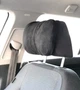 Подушка Автомобільна під Шию ComfortLine на Підголовник Замшева Black - зображення 5