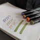 Маркеры TOUCH Sketch Marker Black 60 шт разноцветные + сумка, набор двухсторонних скетч-маркеров 60 цветов - изображение 9
