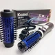 Фен-щітка для укладання волосся Kemei KM 813, повітряний стайлер, що обертається, гофре, фен браш для сушіння волосся - зображення 10