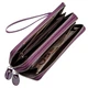 Кошелек женский KIVI 9х19х4 см (acs0015461) Фиолетовый - изображение 3