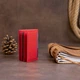 Визитница-книжка ST Leather 19214 Красная - изображение 10