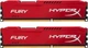 Модуль памяти для компьютера DDR3 16Gb (2x8GB) 1600 MHz HyperX Fury Red HyperX (Kingston Fury) (HX316C10FRK2/16) - изображение 1