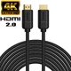 Кабель HDMI на HDMI 4K BASEUS High Definition Series Adapter Cable (8m, 4K, HDMI2.0). Black - изображение 1