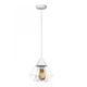 Светильник подвесной лофт 100lamp Crystal E27 белый (NL 0535 W) - изображение 1