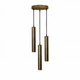 Светильник подвесной лофт 100lamp Tube E27 бронза (NL 3522-3R BN) - изображение 1