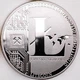 Сувенірна Монета Litecoin колір: срібло - зображення 1