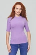 Футболка Lee Ribbed Tee Slim Fit (L40IRDTI) Лиловый L-00 - изображение 2