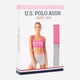 Комплект женского белья (топ + трусики-шорты) хлопковый U.S. Polo Assn 66264 36 (XS) Fuchsia (8680557306545) - изображение 3