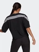 Футболка Adidas W Fi 3S Tee HE0308 S Black (4065417048966) - изображение 2