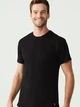 Набор футболок длинных мужских U.S. Polo Assn 80197 S 2 шт Black (8680557177626) - изображение 2