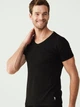 Футболка длинная мужская U.S. Polo Assn 80194 2XL Black (8680557177312) - изображение 2