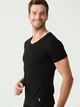 Футболка длинная мужская U.S. Polo Assn 80194 2XL Black (8680557177312) - изображение 4