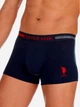 Набор трусов боксеров мужских US Polo Assn 80155 XL 3 шт Navy/Серый/White (8680557203523) - изображение 4