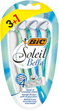 Набір бритв без змінних картриджів BIC Soleil Bella 3 + 1 шт. (3086123220546) - зображення 1