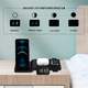 Зарядка беспроводная Qi 3 в 1 JYD WC100 |15W Max| Док-станция для iPhone + iWatch + Airpods (WC100) - изображение 4
