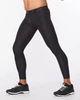 Мужские компрессионные тайтсы 2XU, Motion Compression Tights, XL, черный/черный логотип - изображение 3