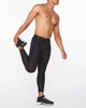 Мужские компрессионные тайтсы 2XU, Motion Compression Tights, XL, черный/черный логотип - изображение 4