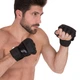 Перчатки для смешанных единоборств MMA размер S на липучке кожа Zelart черный VL-3098 - изображение 5