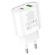 МЗП Hoco C95A Lineal PD20W + QC3.0 charger ( EU ) White - зображення 3
