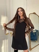 Платье черное К 00550 с 01 - изображение 1