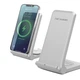 Быстрая беспроводная зарядка 20W+5W 2в1 для телефона и наушников Apple/Huawei/Xiaomi/SUMSUNG и др. FDGAO B455 белая (FО-46451) - изображение 10