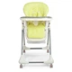 Стілець для годування Bambi M 3233L Lemon з висувним столиком жовтий однотонний - зображення 4