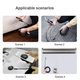 Wi-Fi / USB эндоскоп KERUI 1200P/2Mp/8mm/ (2 метра) технический бороскоп для смартфона телефона - изображение 6