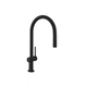 Смеситель для кухни Hansgrohe Talis 210 1jet с вытяжным изливом черный матовый 72802670 - изображение 1