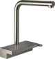 Смеситель для кухни Hansgrohe Aquno Select М81 250 2jet с выдвижным изливом Sbox 73830800 Stainless Steel - изображение 1