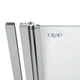 Штора на ванну Qtap Standard CRM407513APL стекло Pear 6 мм, 75х130 см, левая - изображение 6