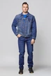 Куртка джинсова Wrangler Classic Jacket Regular Fit (W4481514V) Синій L-00 - зображення 1