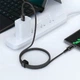 Кабель ACEFAST C1-03 Type-C to Type-C 3A, 1.2m, nylon, aluminum connectors, Black (6974316280521) - изображение 4
