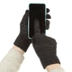 Рукавички для сенсорних екранів ArmorStandart Melange Grey/Black size L (ARM59867) - зображення 6