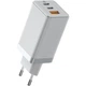 Мережевий зарядний пристрій 1USB + 2Type-C Baseus GaN2 Pro Quick Charger 65W CCGAN2P-B02 White - зображення 1