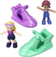 Игровой набор Polly Pocket Pocket World Surf ‘n’ Sandventur Карманный Мир Серфинг и солнечные приключе (GCJ87) - изображение 4