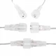 Гирлянда бахрома уличная (наружная) Springos 2 м 180 LED CL4003 Cold White/Blue - изображение 4