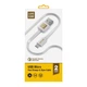 Кабель LUXE CUBE USB micro to USB Flat 1м білий - изображение 2