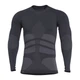 Антибактеріальна термобілизна Pentagon PLEXIS SHIRT K11009 X-Large, Чорний - зображення 1