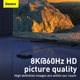 Кабель HDMI BASEUS High Definition Series 8K to HDMI 8K Adapter Cable |3m, 8K, HDMI2.1| (CAKGQ-L01) - изображение 8