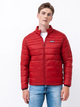 Куртка Jack & Jones JJEACE PUFFER COLLAR STS L Красный 12189878-Red Dahlia - изображение 2